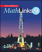 Mathlinks 9 Adapted Program cover